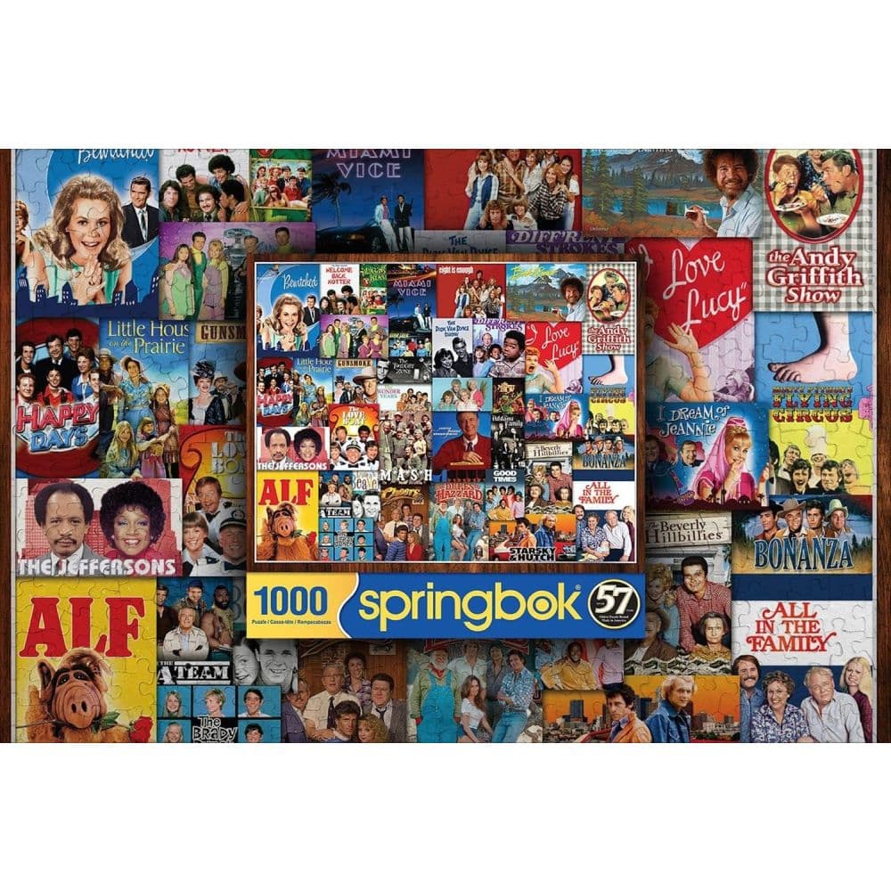 Whats On TV 1000 Piece Puzzle Fifth Alternate Image