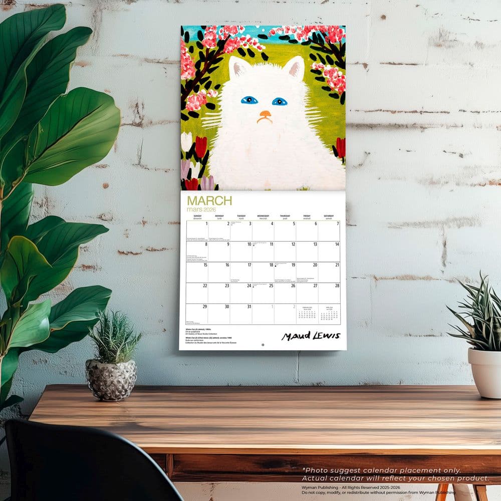Lewis 2026 Wall Calendar Fourth Alternate Image