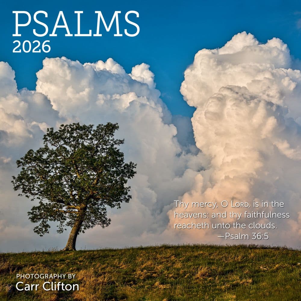 Psalms 2026 Mini Wall Calendar  Main Image