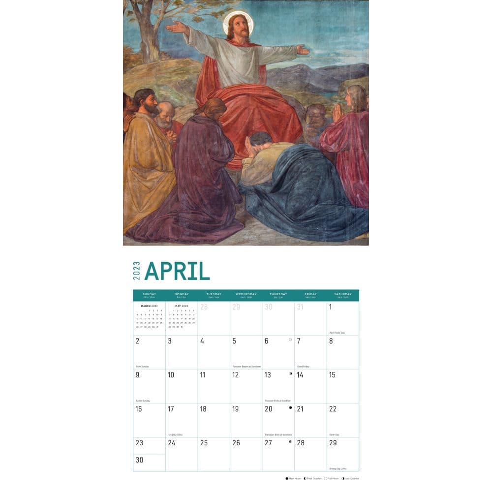 Jesus-2023-Wall-Calendar - Calendars.com