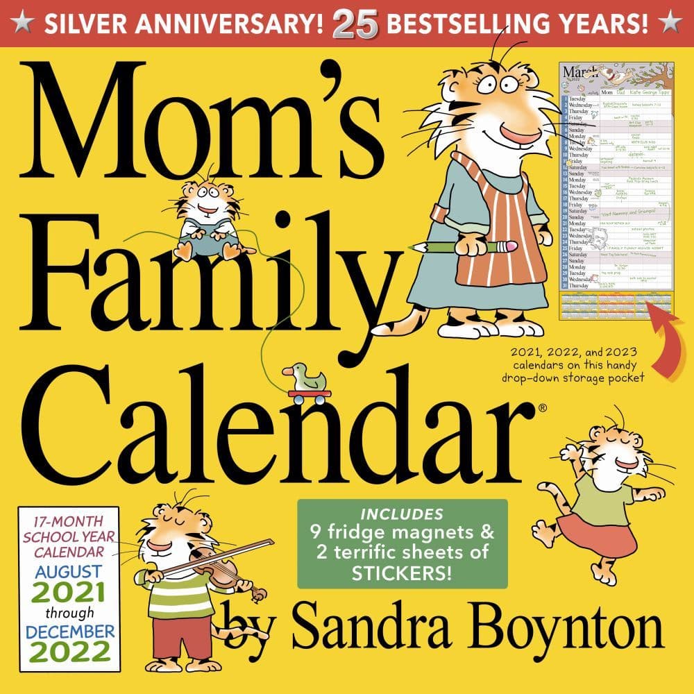 Moms Family 2022 Wall Calendar | SheFinds