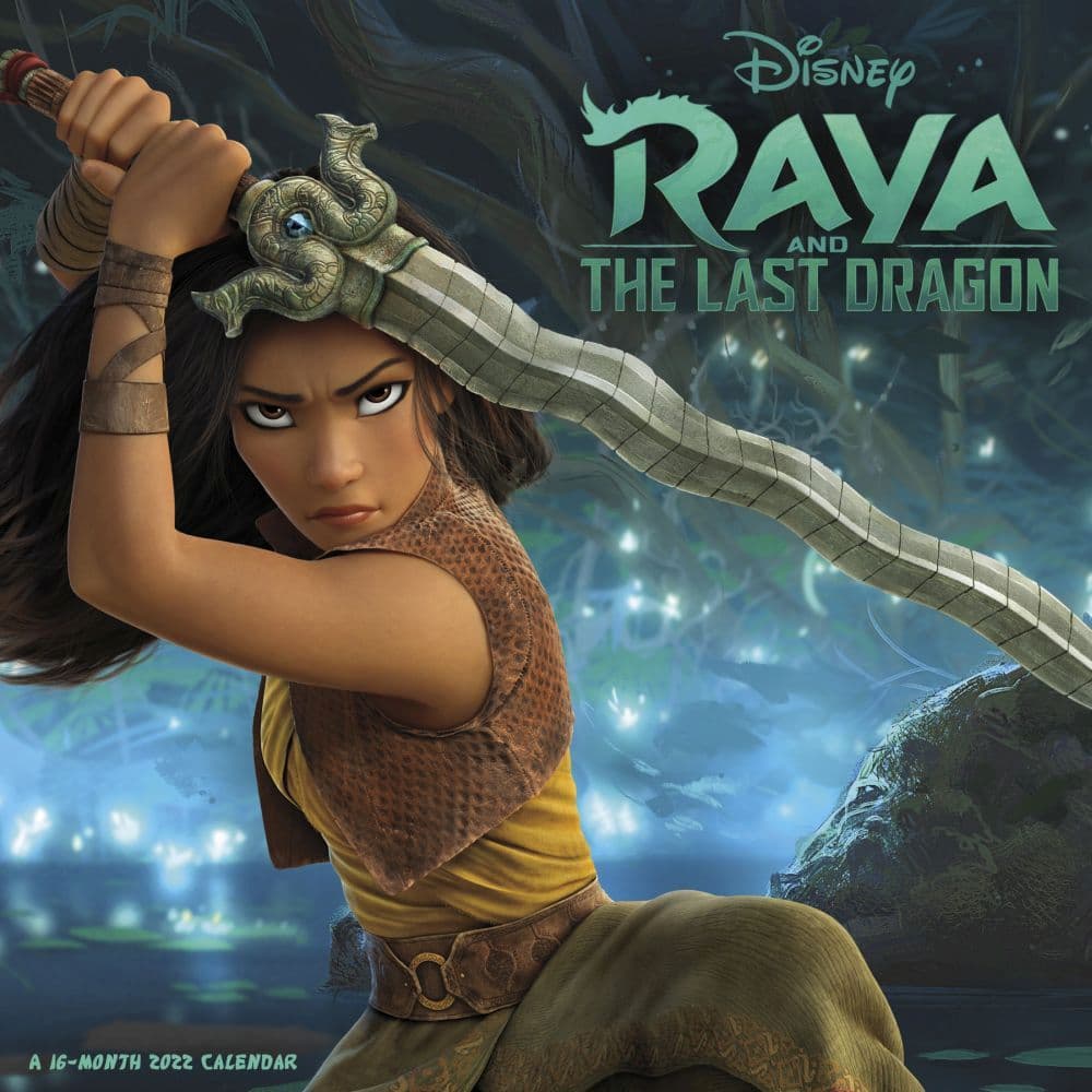 Raya & the Last Dragon 2022 Wall Calendar