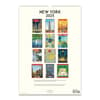 image New York Art Poster 2025 Wall Calendar Second Alternate Image width="1000" height="1000"