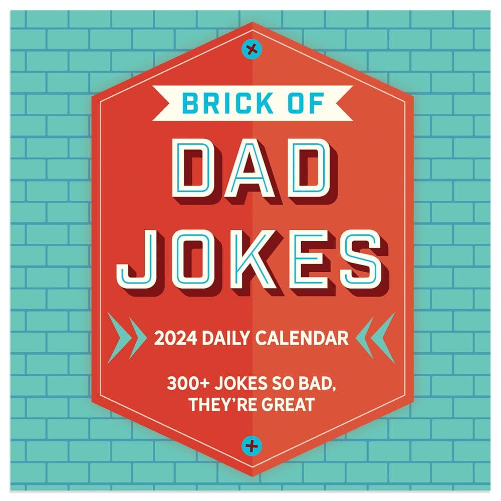 Daily Dad Jokes 2024 Desk Calendar