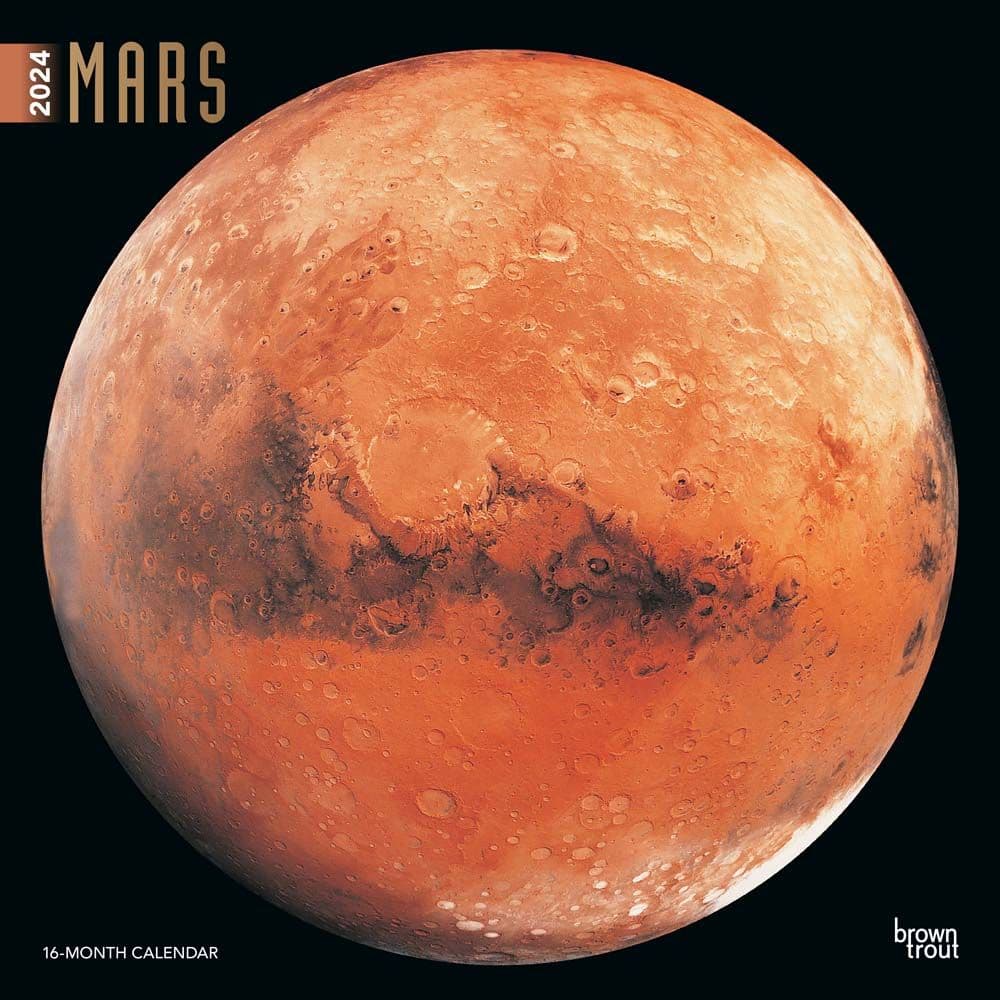 Mars Perseverance 2024 Wall Calendar - Calendars.com