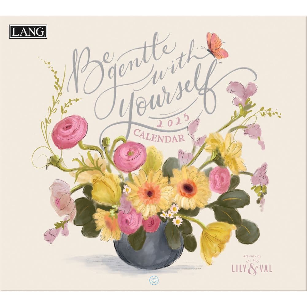 Be Gentle with Yourself 2025 Wall Calendar by Lily and Val_Main Image