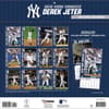 image MLB New York Yankees Derek Jeter 2027 Wall Calendar First Alternate Image