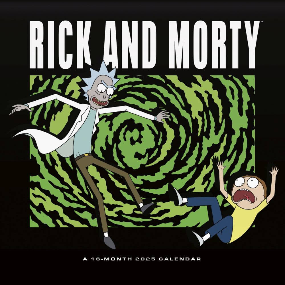 Rick and Morty 2025 Mini Wall Calendar Main Image