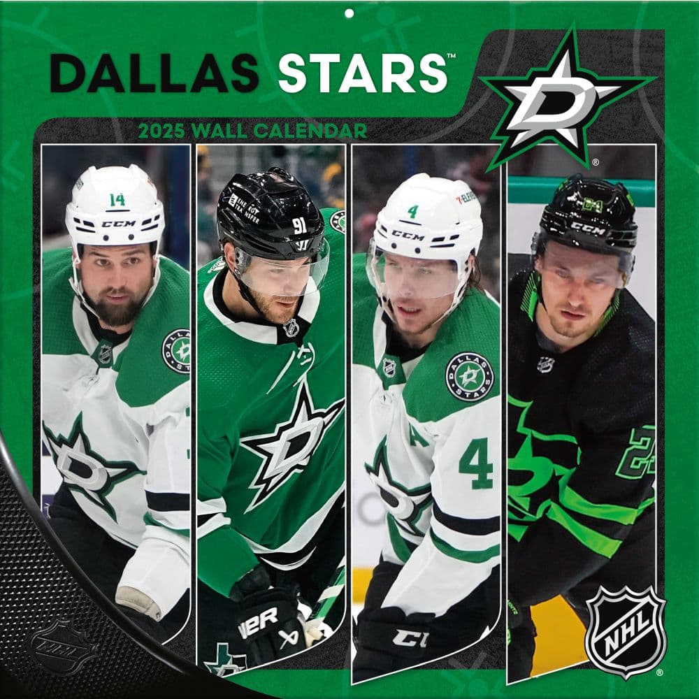 NHL Dallas Stars 2025 Wall Calendar Main Image