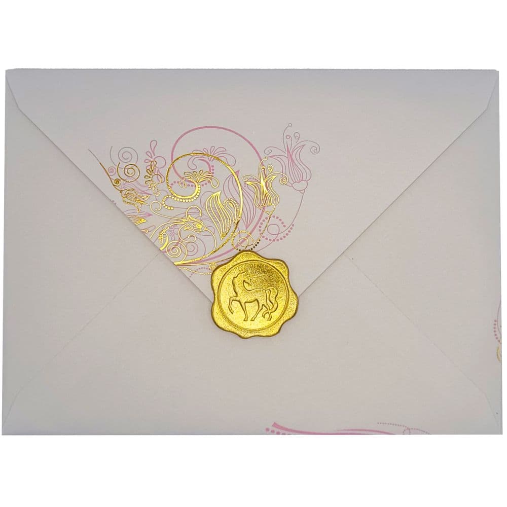 Purple Orchid Thank You Card Alt4