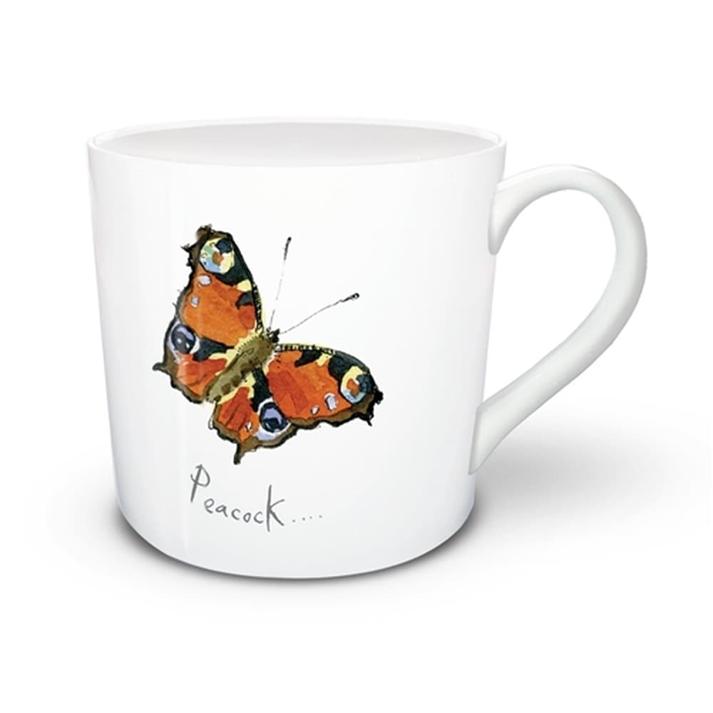 Madeleine Floyd Peacock 9 oz. Fine China Mug
