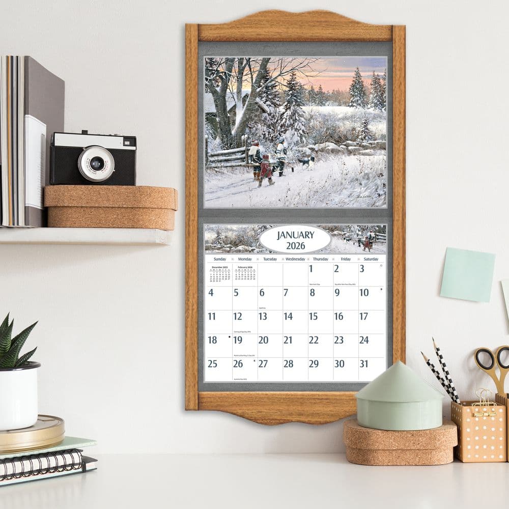 Hockey Hockey Hockey 2026 Wall Calendar by D.R. Laird_ALT5