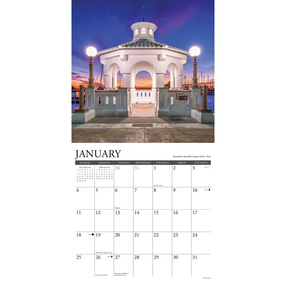 Gulf Coast 2026 Wall Calendar Second Alternate Image