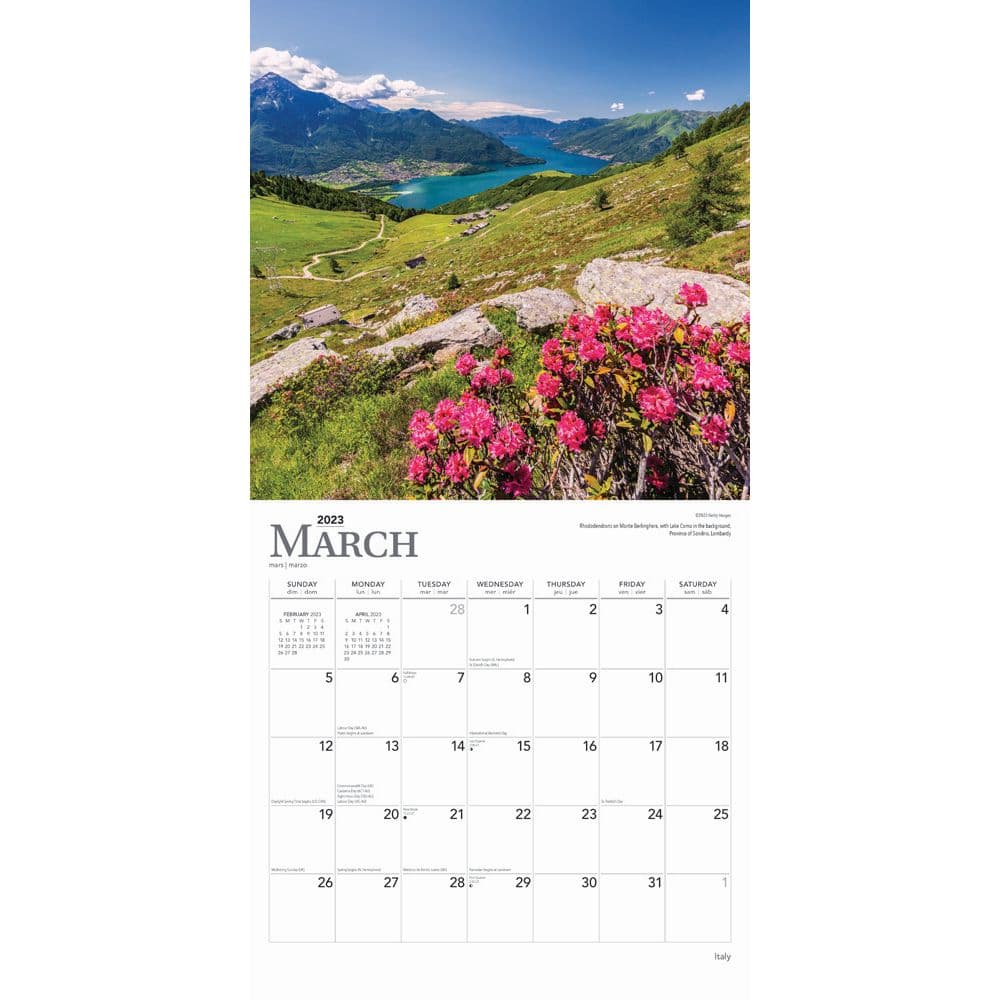 Italy 2023 Calendar - Calendars.com