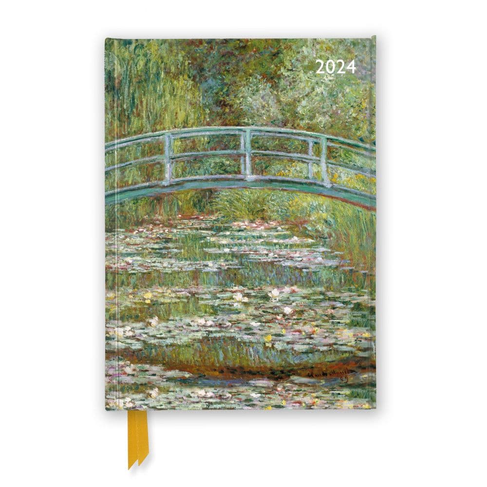 Monet Bridge Waterlilies 2024 Planner Main Image