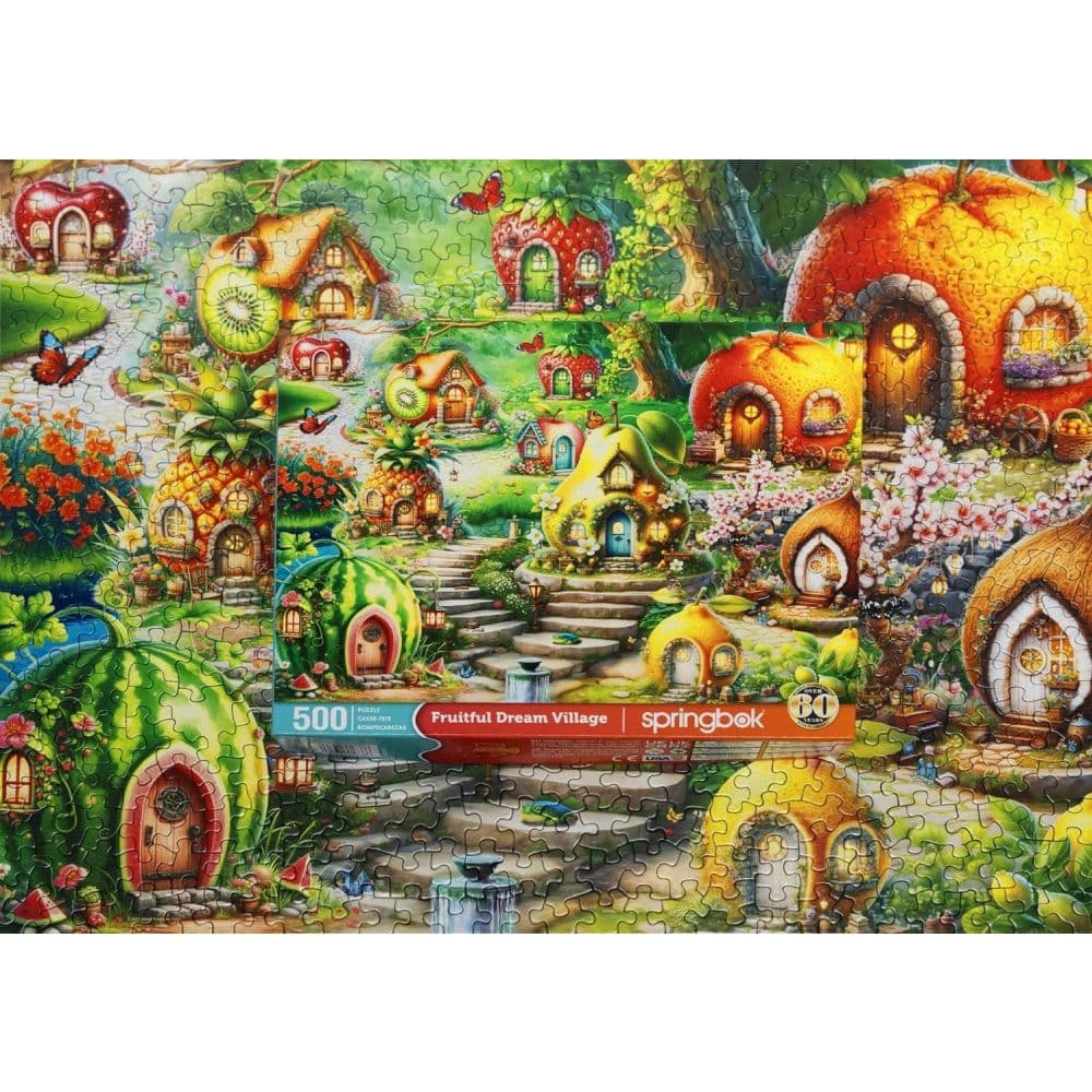 Fruitful Dream Village 500 Piece Puzzle Sixth Alternate Image