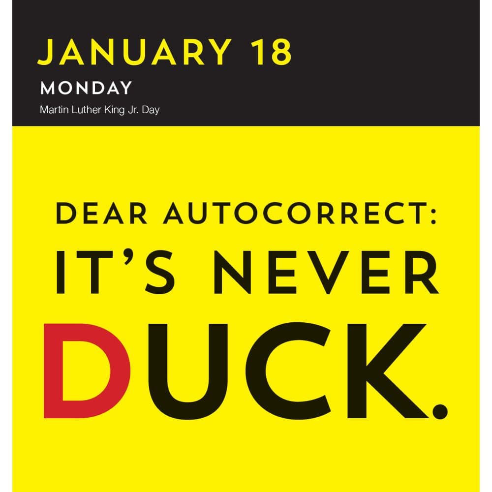 Fcking 2027 Desk Calendar Second Alternate Image