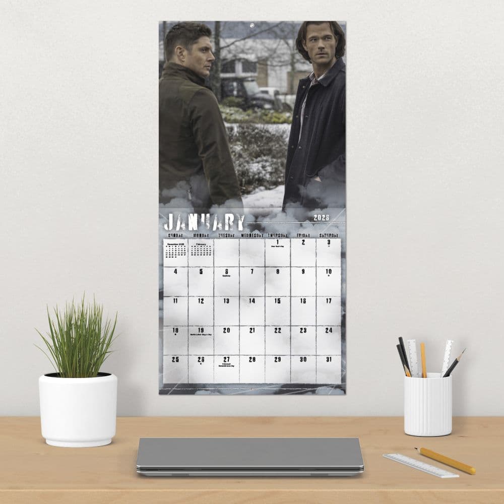 Supernatural Exclusive with Bonus Print 2026 Wall Calendar Fourth Alternate Image