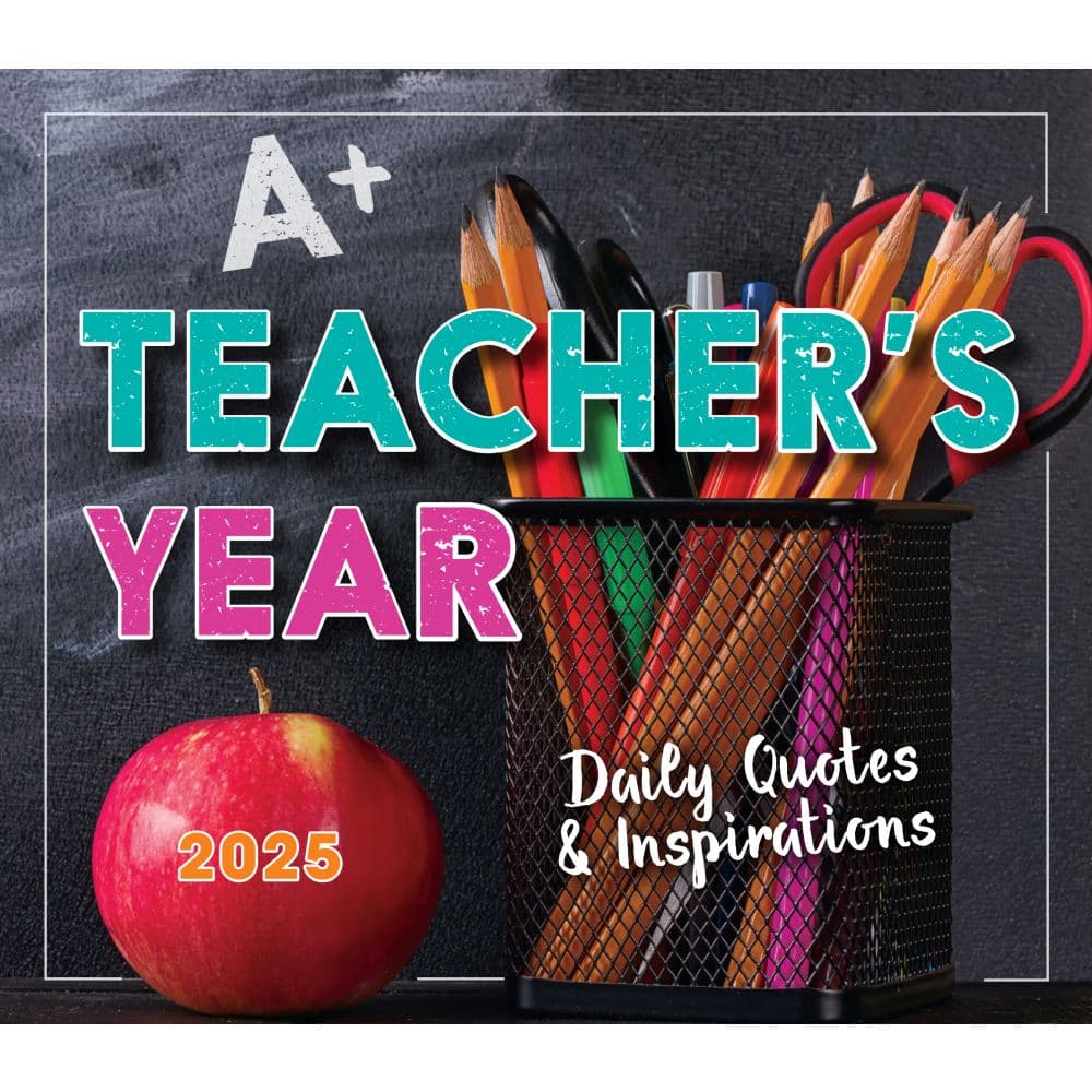 Teachers Year 2025 Desk Calendar Fifth Alternate Image width=&quot;1000&quot; height=&quot;1000&quot;