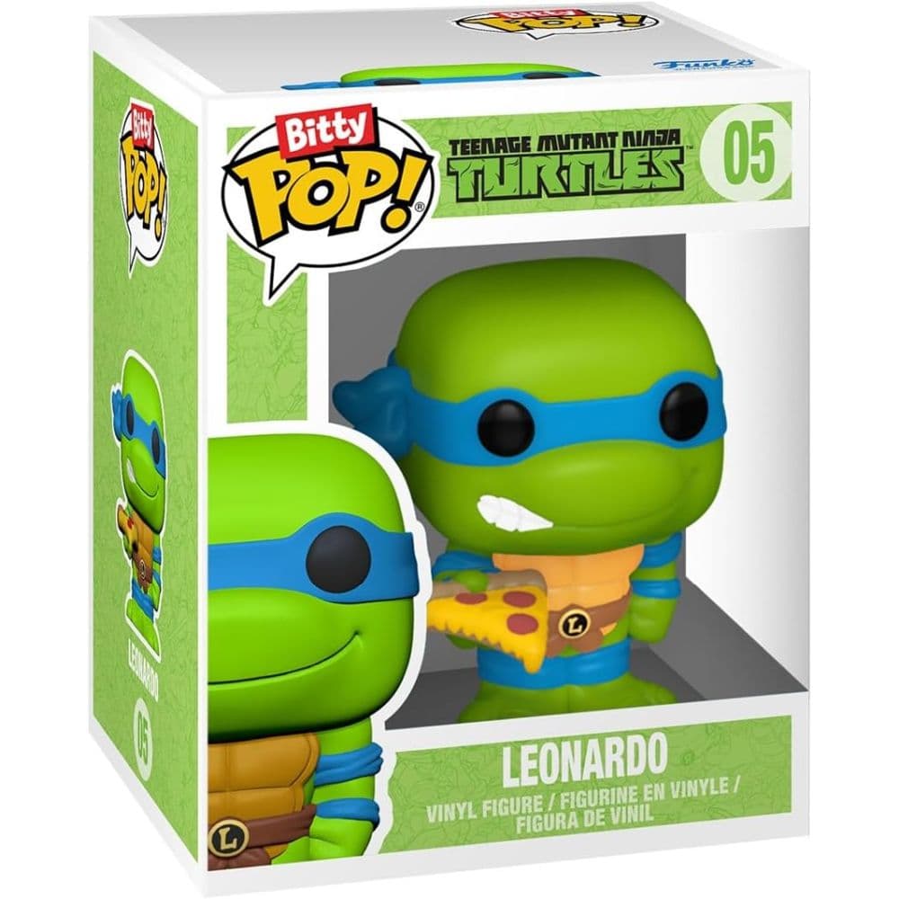 Funko POP Bitty Ride TMNT Leo with Van Fourth Alternate Image