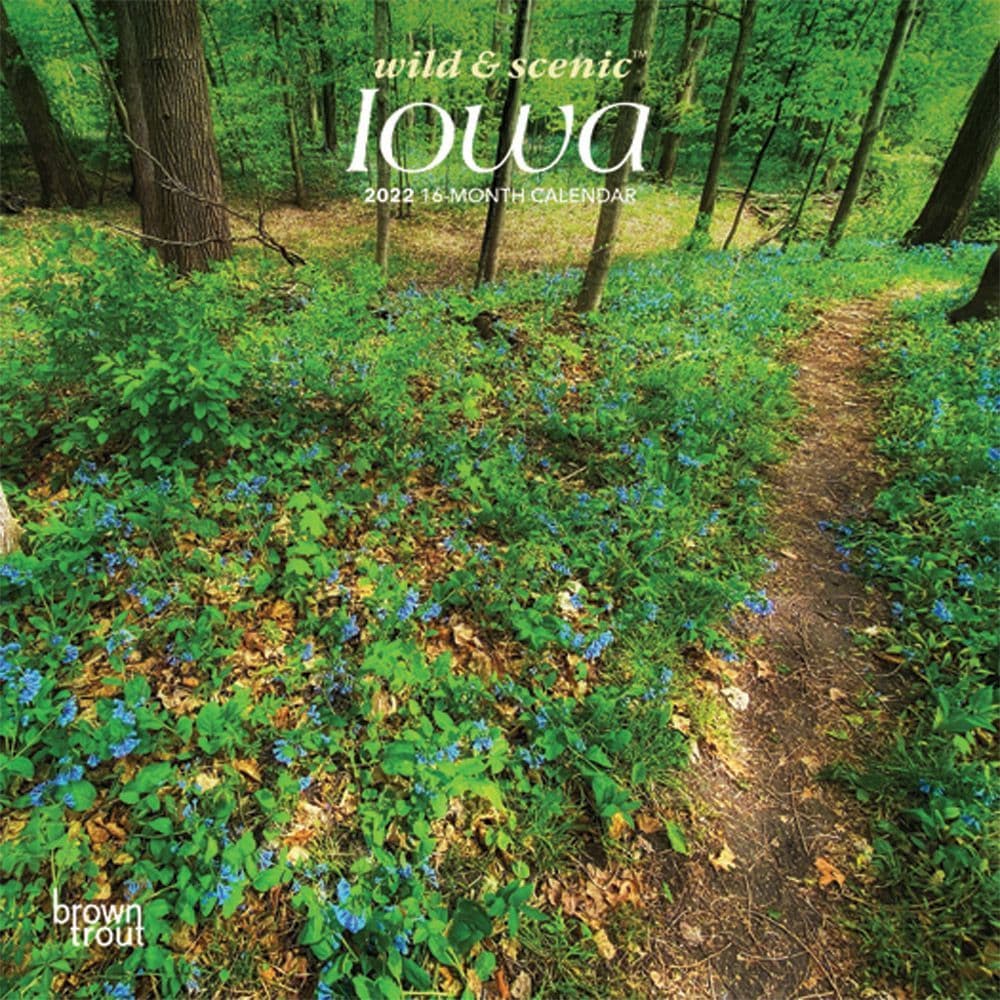 Iowa Wild and Scenic 2022 Mini Wall Calendar