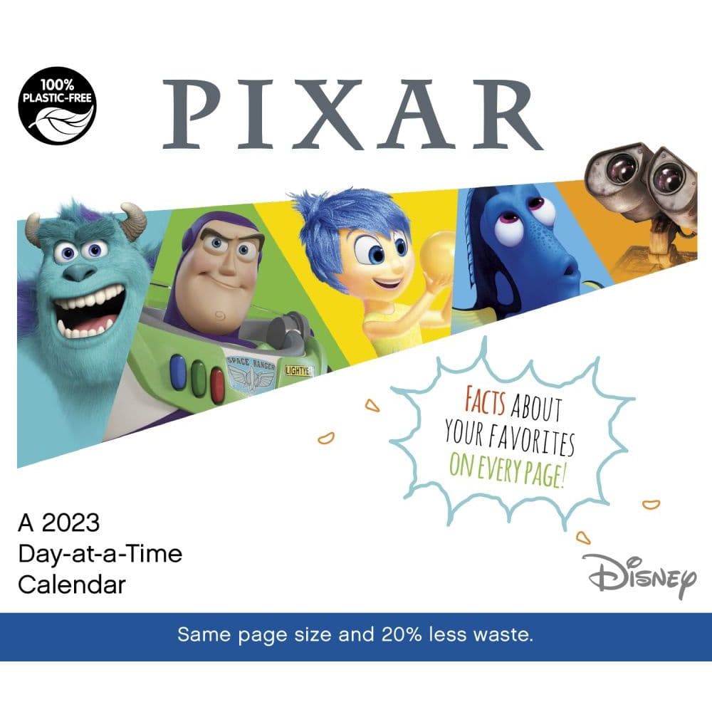 Disney Pixar 2023 Desk Calendar