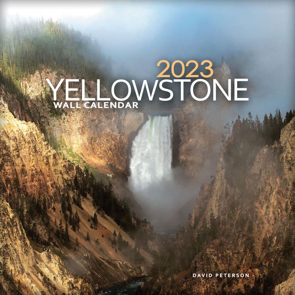 Yellowstone 2023 Wall Calendar - Calendars.com