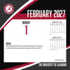 image Alabama Crimson Tide 2027 Desk Calendar Third Alternate Image