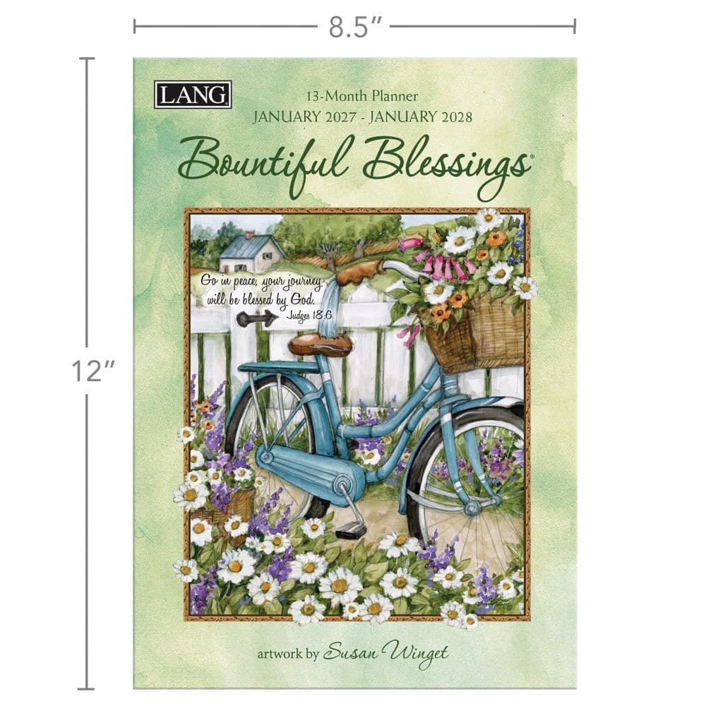 Bountiful Blessings 2027 Planner by Susan Winget Fifth Alternate Image
