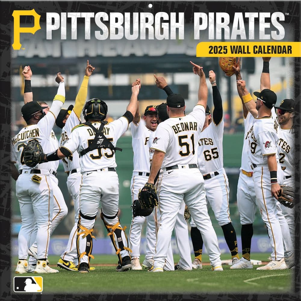 MLB Pittsburgh Pirates 2025 Wall Calendar