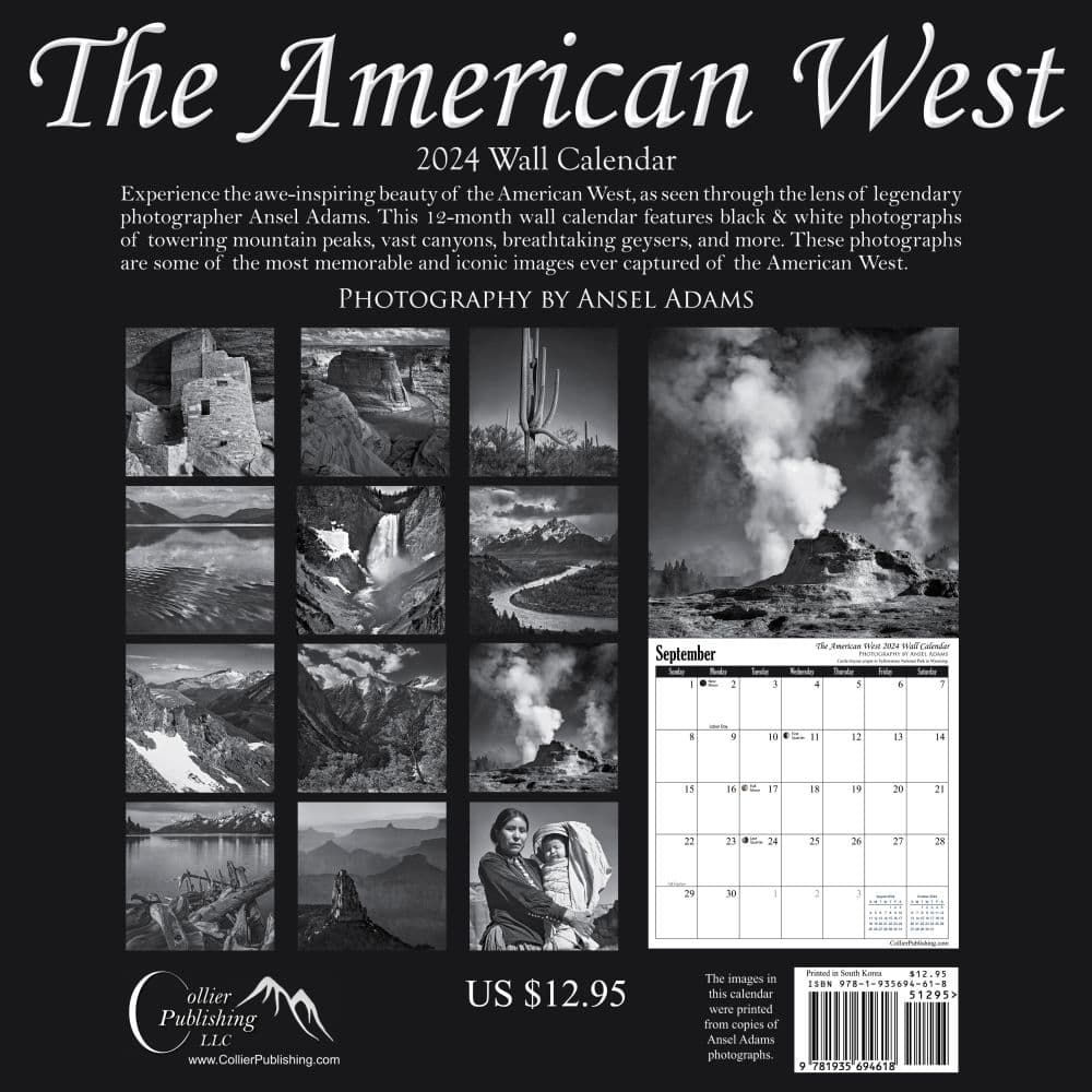 Ansel Adams 2024 Wall Calendar Calendars