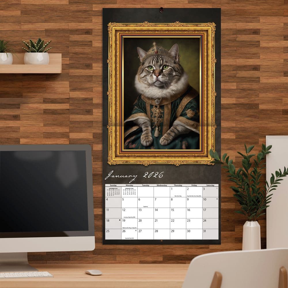 Gallery Animalia 2026 Wall Calendar_ALT4