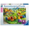 image Happy Sheep Yarn Shop 1000 Piece Puzzle Main Product Image