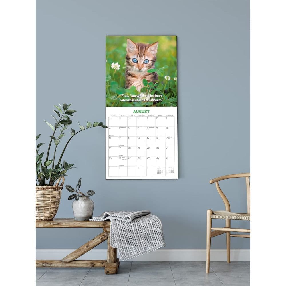 What the F*ck Kitty? 2024 Wall Calendar Fifth Alternate Image width=&quot;1000&quot; height=&quot;1000&quot;