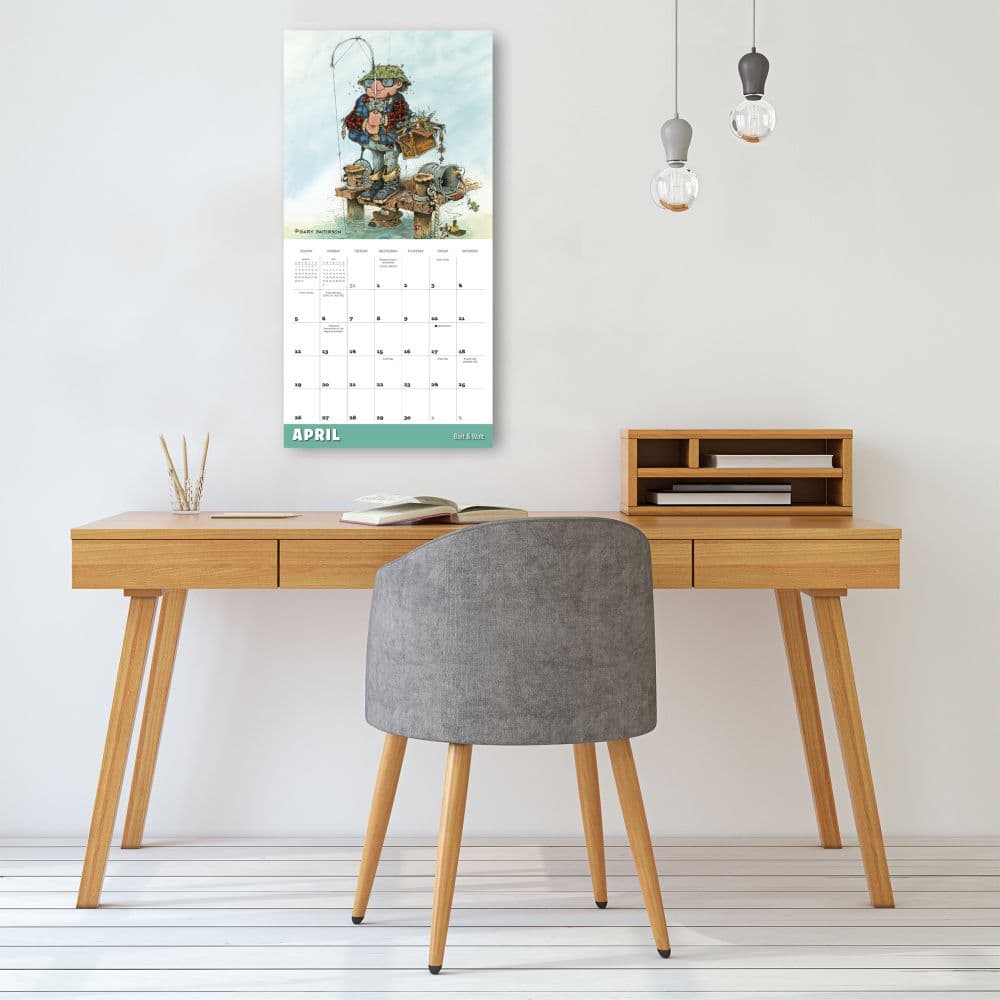 Gone Fishing 2026 Wall Calendar Fourth Alternate Image