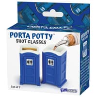 image Porta Potty Novelty Shot Glasses Main Product Image