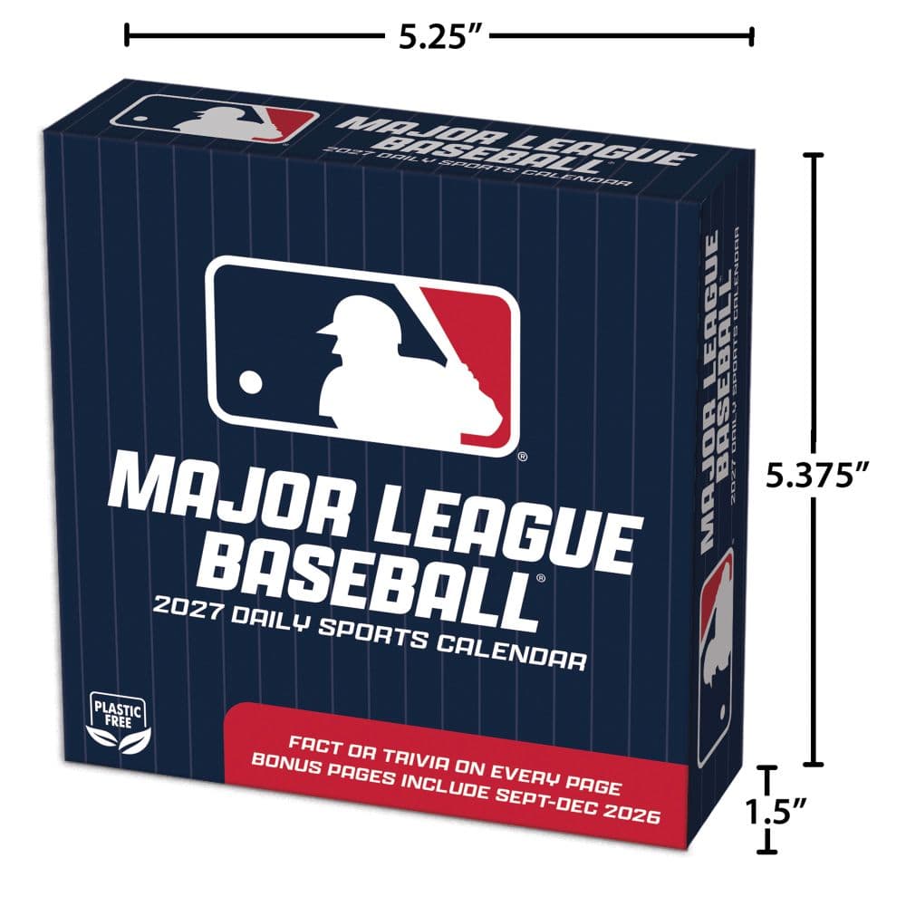 MLB All Team 2027 Desk Calendar Fifth Alternate Image