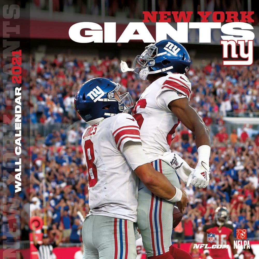 New York Giants Mini Wall Calendar