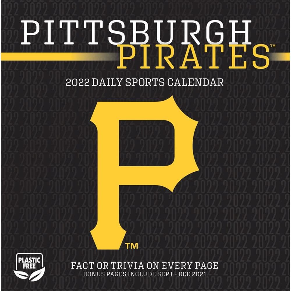 MLB Pittsburgh Pirates 2022 Desk Calendar - Calendars.com