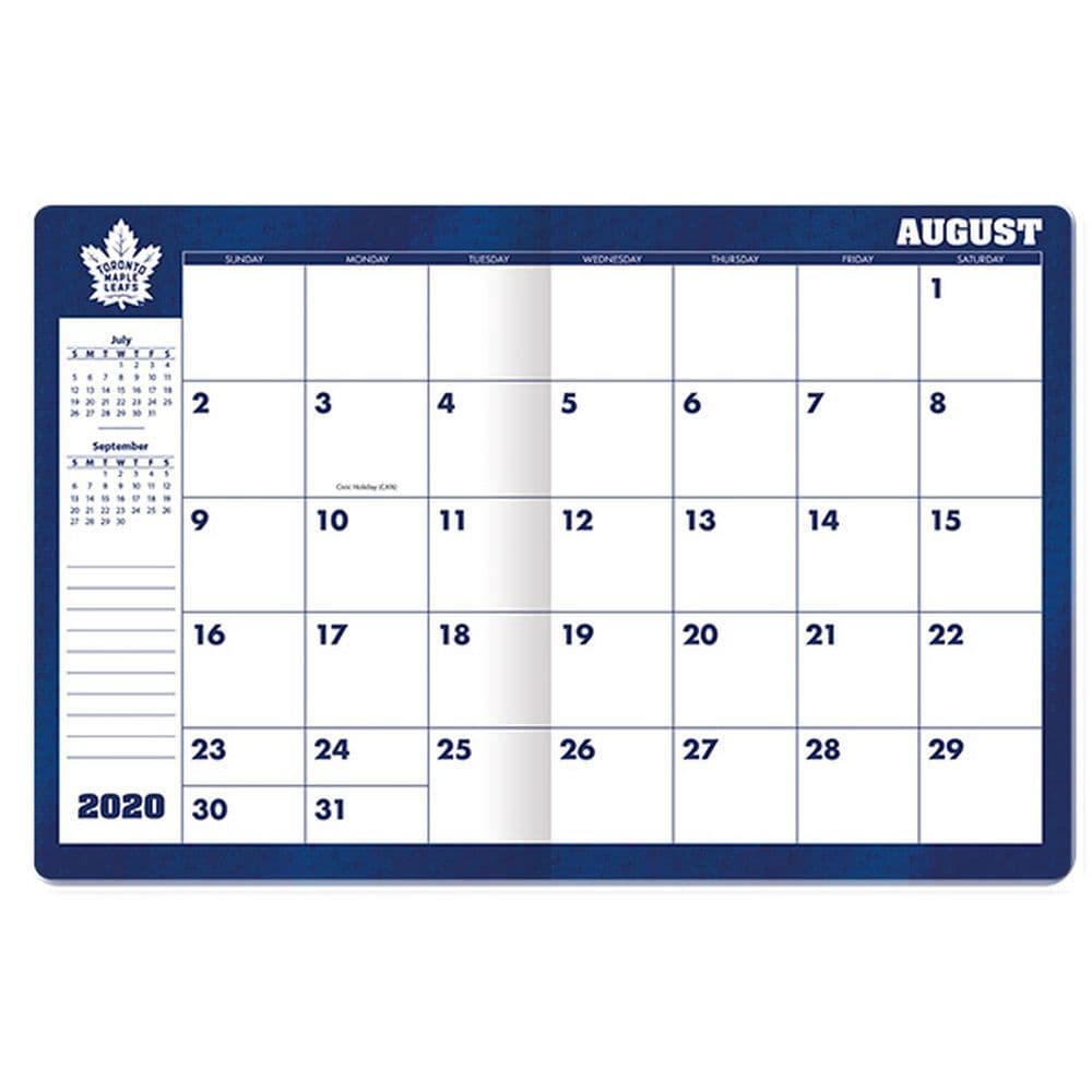 NHL Toronto Maple Leafs Monthly Planner Calendarscom