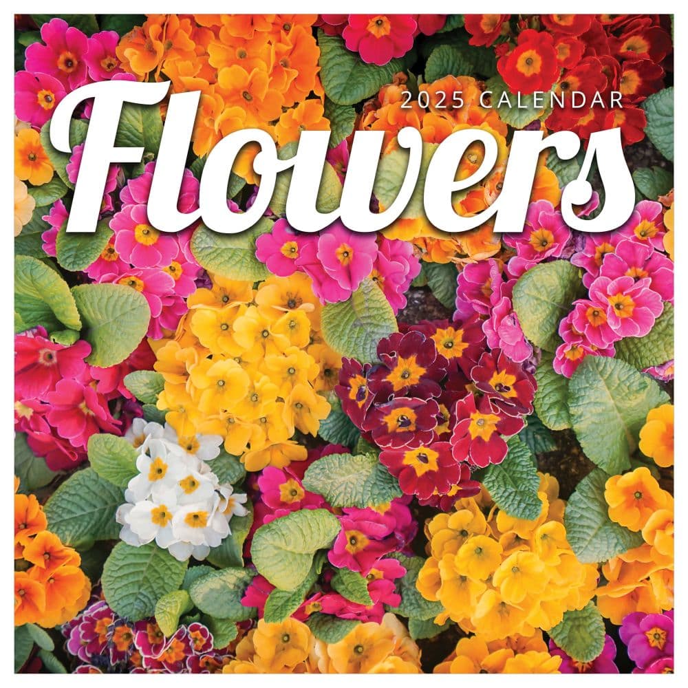 image Flowers 2025 Wall Calendar Main Image