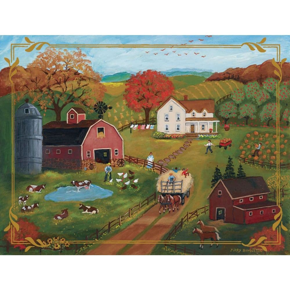 Abundance Boxed Note Cards (13 pack) w/ Decorative Box by Mary Singleton Main Image