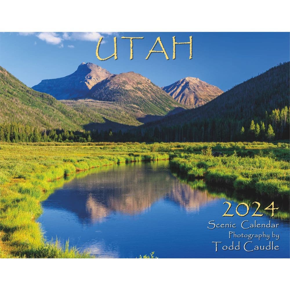Utah 2024 Wall Calendar Main