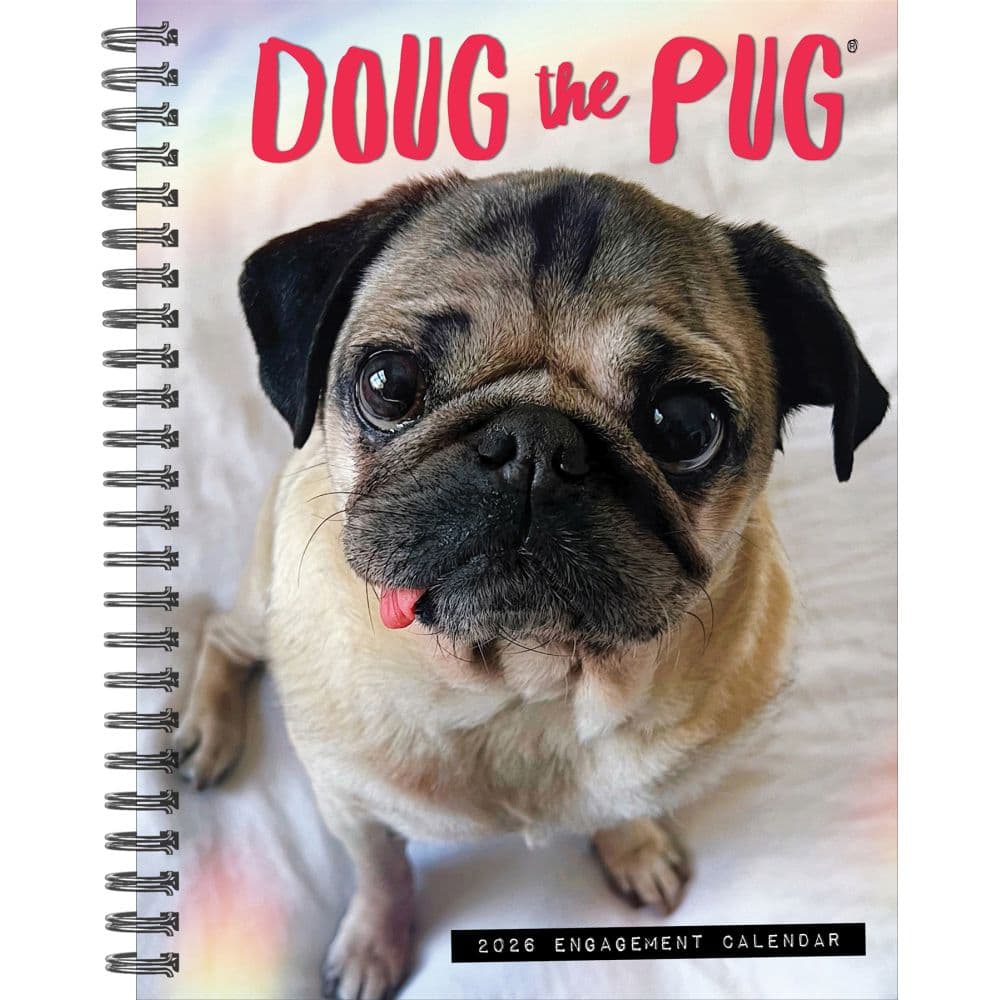 Doug the Pug 2026 Engagement Planner Main Image