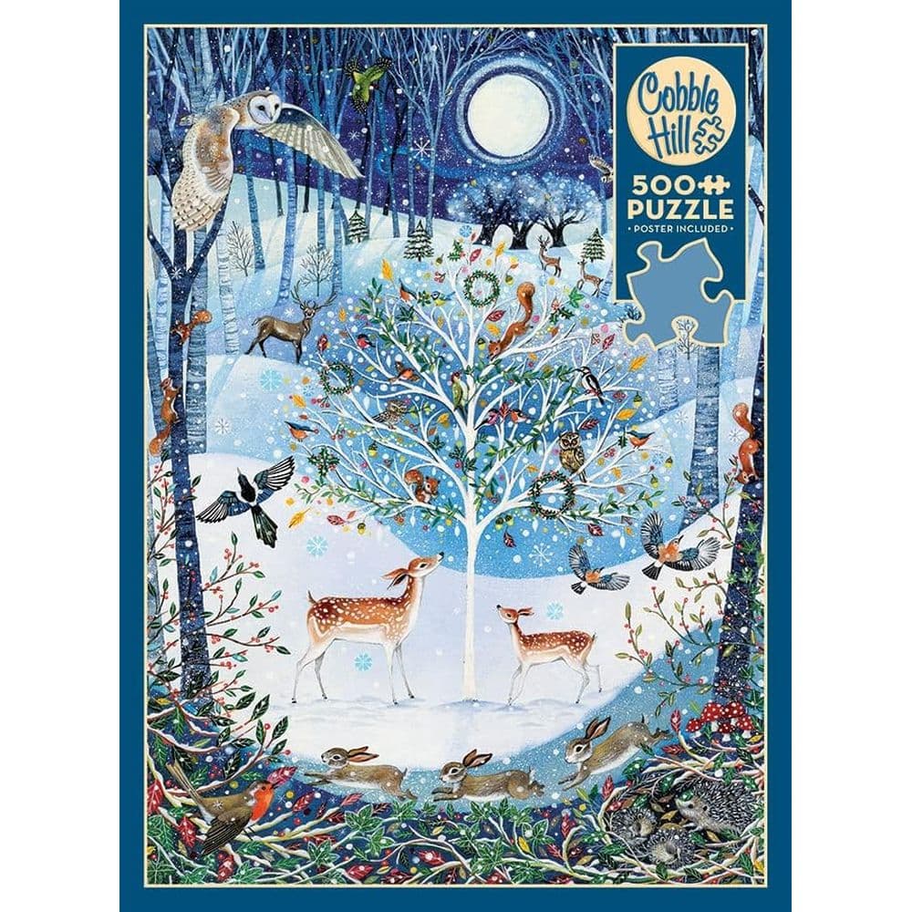 Winter Woodland 500 Piece Puzzle front