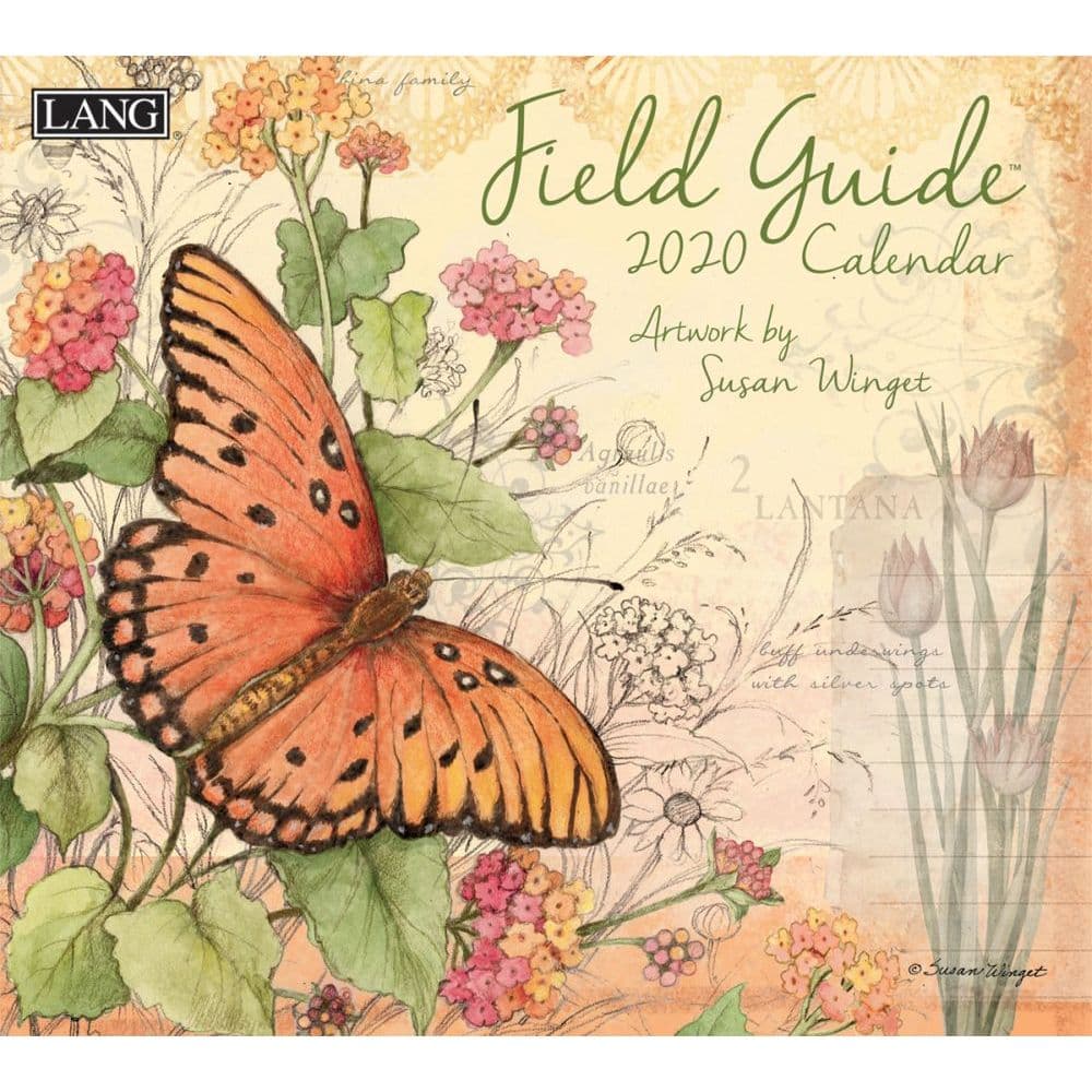 Field Guide Wall Calendar by Susan Winget - Calendars.com