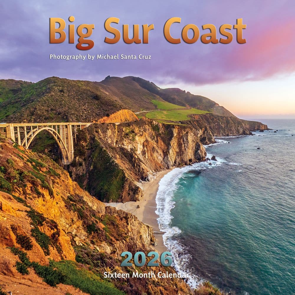 Big Sur Coast 2026 Wall Calendar Main Image