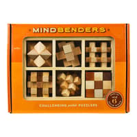 image Wooden Pocket MindBenders Puzzles 6-Pack Main Product Image