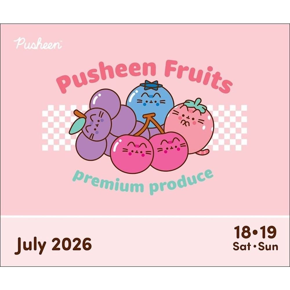 Pusheen 2026 Desk Calendar Third Alternate Image