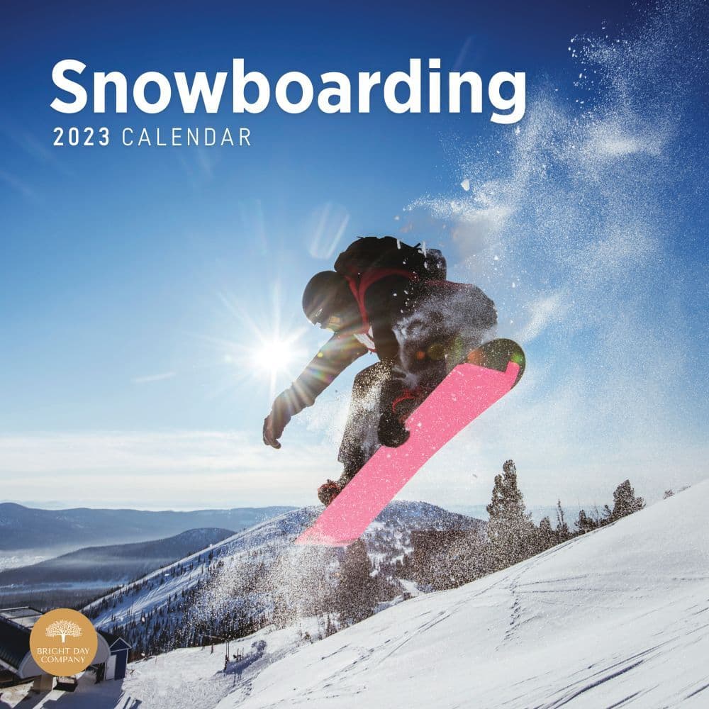 Snowboarding 2023 Wall Calendar